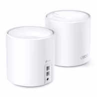 TP-LINK Deco X60(2-pack) AX3000 Mesh Wi-Fi 6 System, 2 LAN/WAN Gigabit Port, 2402Mbps on 5GHz + 574Mbps on 2.4GHz, 802.11ax/ac/b/g/n, OFDMA , MU-MIMO, Wi-Fi Dead-Zone Killer, Seamless Roaming with One Wi-Fi Name, Antivirus, Parental Controls