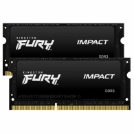 Memorie operativa Kingston FURY Impact DDR3L-1866 SODIMM 16GB (Kit of 2*8GB)
