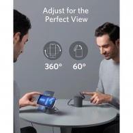 Wireless Charger  Anker PowerWave Mag-Go 2in1, 20W,  iPhone 12/13 and AirPods, black thumbnav 6