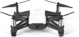 (162916) DJI Tello - Toy Drone, 5MP,  HD720p 30fps camera, max. 100m height/28.8kmph speed, flight time 13min, Battery 1100mAh, 80g, White