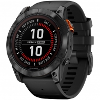 Garmin Fenix 7X Pro - Solar, Slate Grey with Black Band thumbnav 1