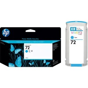HP 72 (C9371A) cyan ink cartridge viveraink 130ml  for HP DesignJet T1100, HP DesignJet T1120, HP DesignJeT610 photo 2