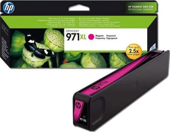 HP 971XL (CN627AE) High Yield Magenta Ink Cartridge for HP Officejet Pro X476dw, HP Officejet Pro X576dw, HP Officejet Pro X451dw, HP Officejet Pro X551dw, 6600 p. photo 2