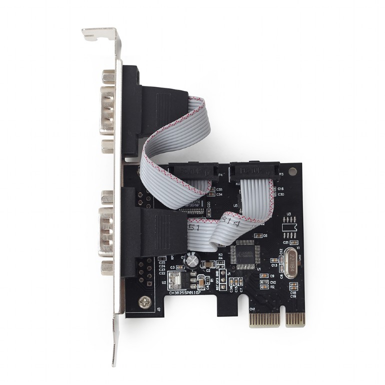 Gembird SPC-22, 2 x Serial ports, PCI-Express, with extra low-profile bracket photo 3