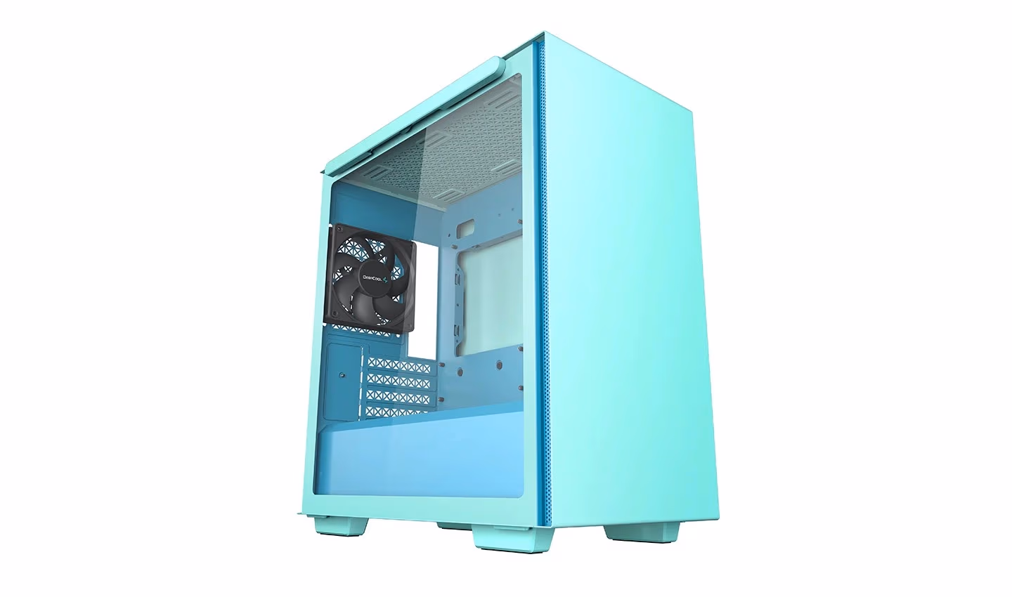 Корпус DEEPCOOL MACUBE 110 GREEN / w/oPSU / Side-Window / 1x 120mm fan / ATX / Green 