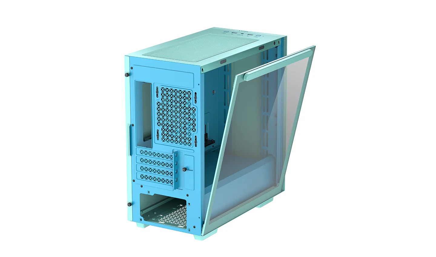 Корпус DEEPCOOL MACUBE 110 GREEN / w/oPSU / Side-Window / 1x 120mm fan / ATX / Green photo 7