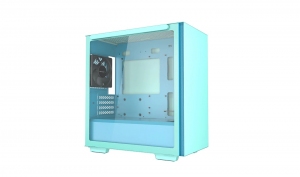 Корпус DEEPCOOL MACUBE 110 GREEN / w/oPSU / Side-Window / 1x 120mm fan / ATX / Green thumbnav 2