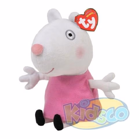 TY TY46139 Bb Lic Peppa Pig - Suzy Sheep 15cm