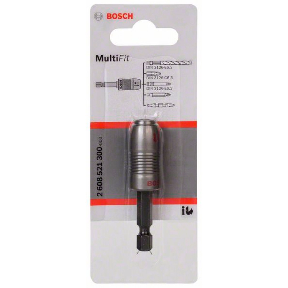 Держатель для бит магнитный SDS-PLUS  Bosch Multi Fit Adapter Bit/Klingen, 2608521300