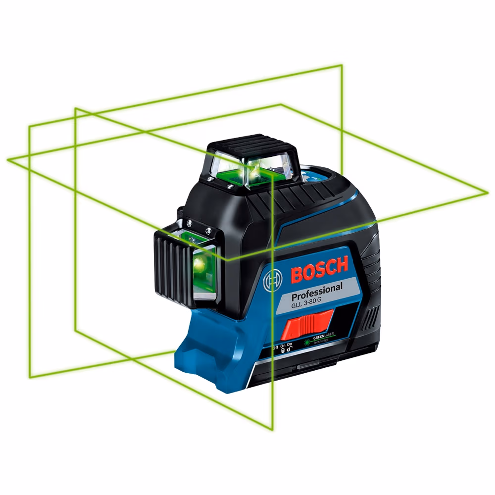 Лазерный линейный нивелир Bosch GLL 3-80 G, 0601063Y00