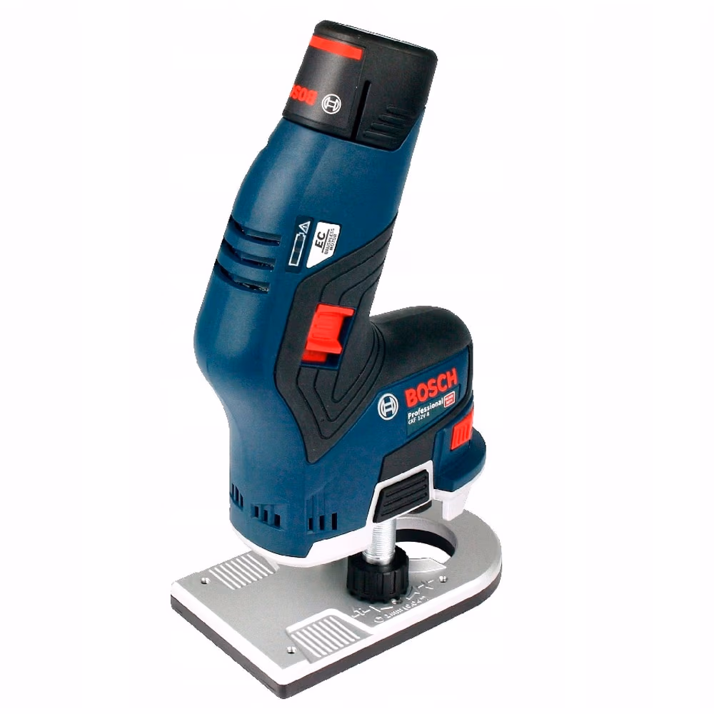 Аккумуляторный кромочный фрезер Bosch GKF 12V-8 2x3.0Ah, 06016B0000