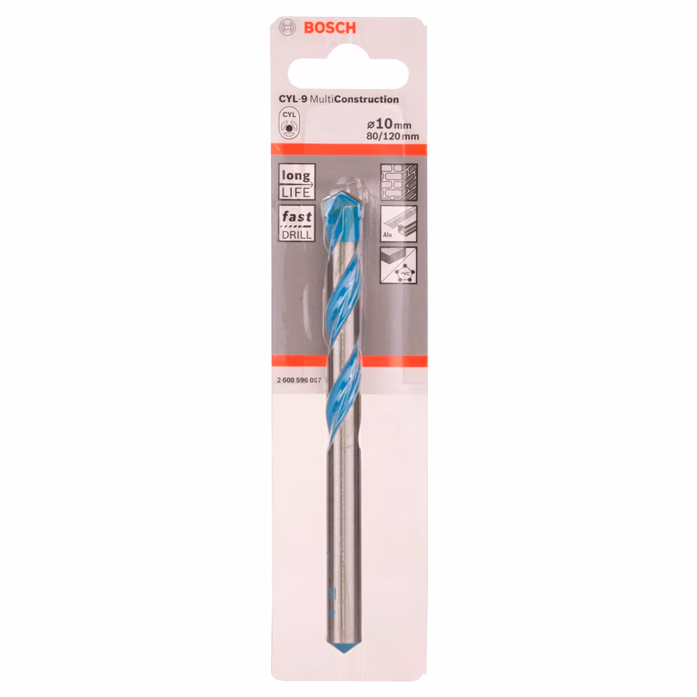 Сверло Bosch Multi Constr. 10x80x120, 2608596057