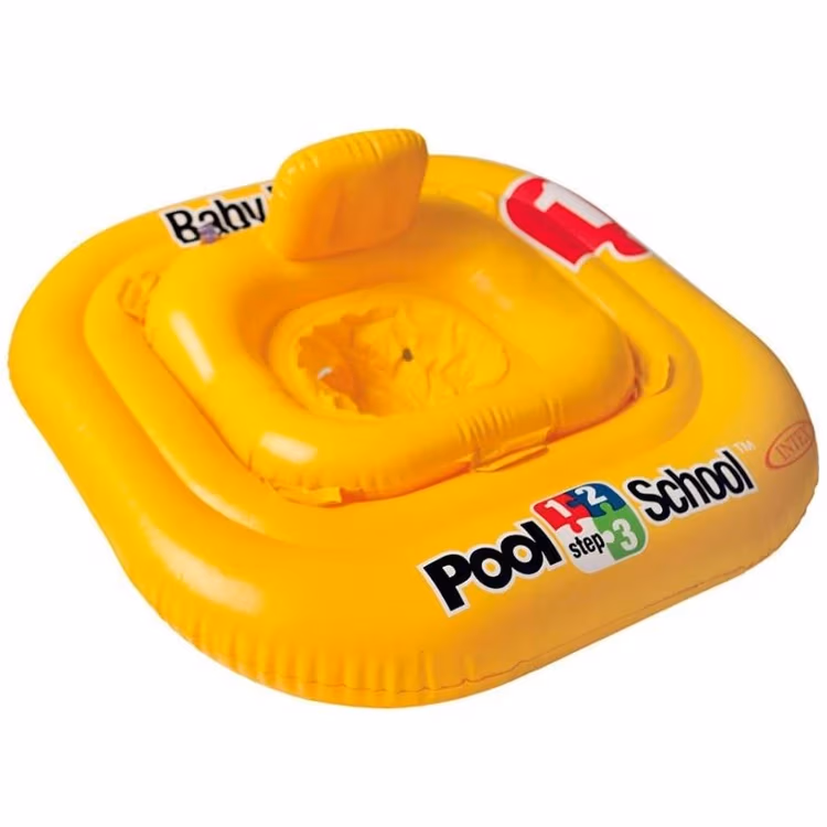 Надувной круг с вырезами для ног INTEX MY BABY FLOAT