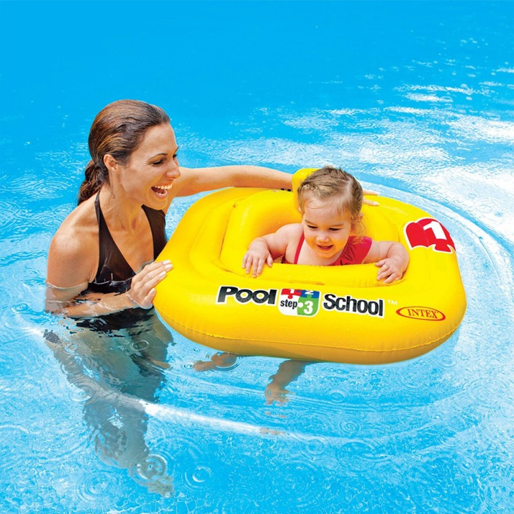 Cerc gonflabil cu decupaje pentru picioare INTEX MY BABY FLOAT photo 3