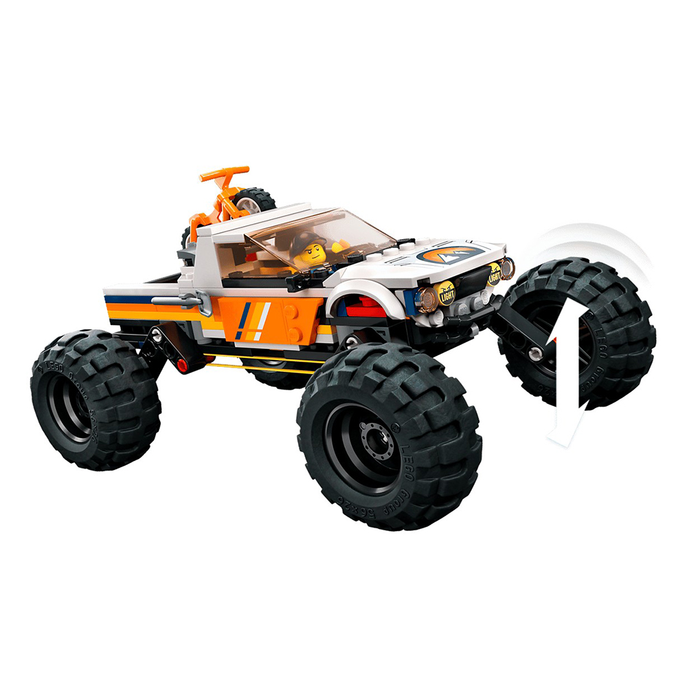 Constructor Lego City 4x4 Off-Roader Adventures 60387 de la 6+ ani photo 4