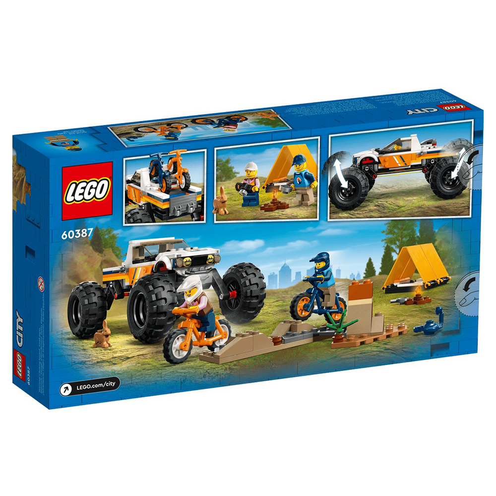 Constructor Lego City 4x4 Off-Roader Adventures 60387 de la 6+ ani photo 9