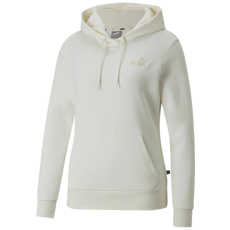 Hanorac Puma ESS+ Embroidery Hoodie FL S Bej Femei photo 2