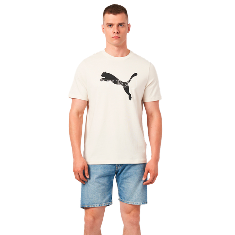Футболка мужская Puma DESERT ROAD Graphic Tee S Бежевый photo 3