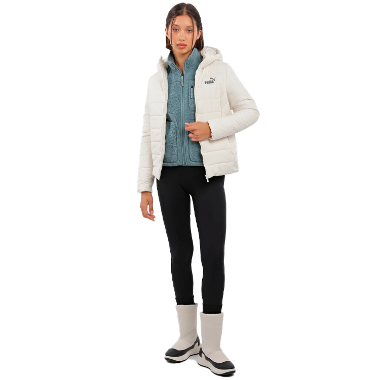 Куртка Puma ESS Hooded Padded Jacket XS Бежевый Женский photo 3