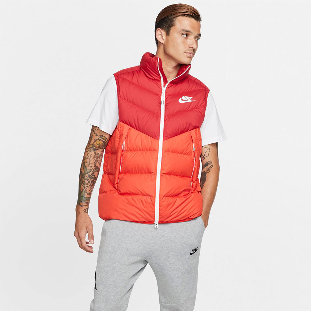 Жилетка мужская Nike M NSW DWN FILL WR VEST S Красный photo 9