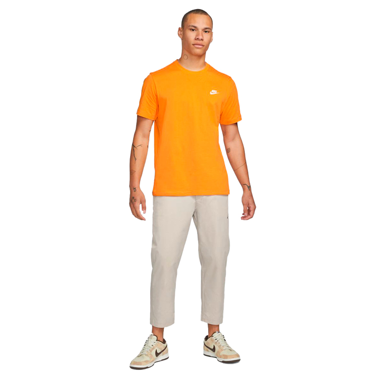 Футболка мужская Nike M NSW CLUB TEE 2XL Оранжевый photo 2