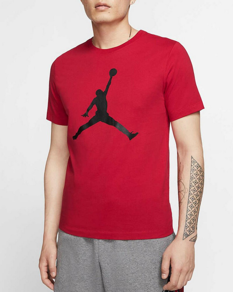 Футболка мужская Nike M J JUMPMAN SS CREW M Красный photo 2