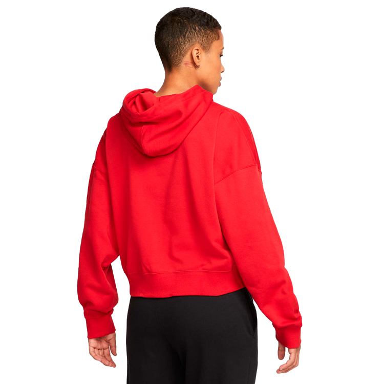 Толстовка Nike W J ESSEN FLC HOODIE CORE L Красный Женский photo 3