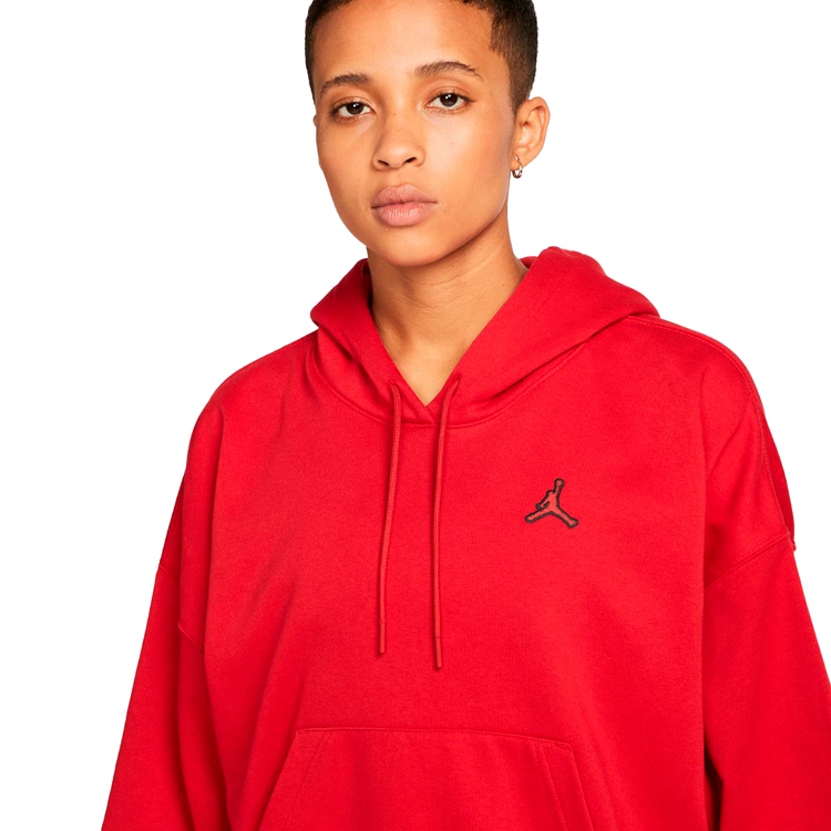 Толстовка Nike W J ESSEN FLC HOODIE CORE L Красный Женский photo 4