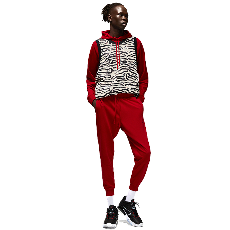 Брюки Nike M J DF SPRT CSVR FLC PANT L Красный Мужской photo 4