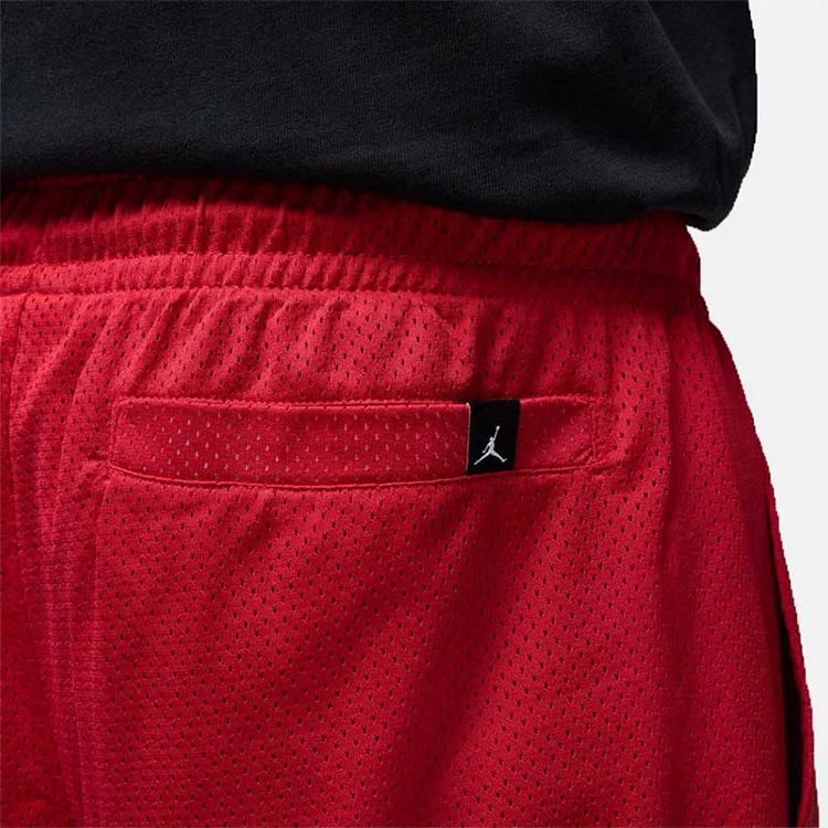 Sorti de bărbați Nike M J ESS MESH GFX SHORT L Rosu photo 4
