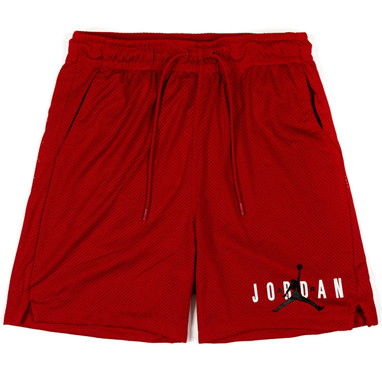 Sorti de bărbați Nike M J ESS MESH GFX SHORT L Rosu photo 6