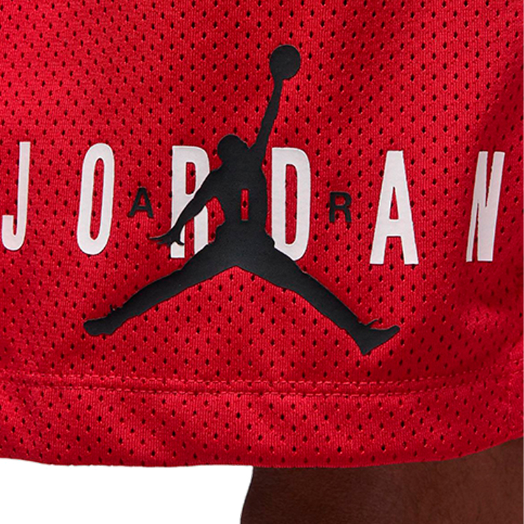 Sorti de bărbați Nike M J ESS MESH GFX SHORT L Rosu photo 7