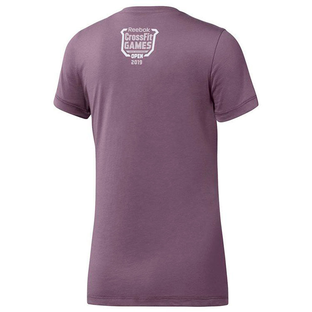 Reebok RC Open Tested Tee XS Violet Femei photo 2