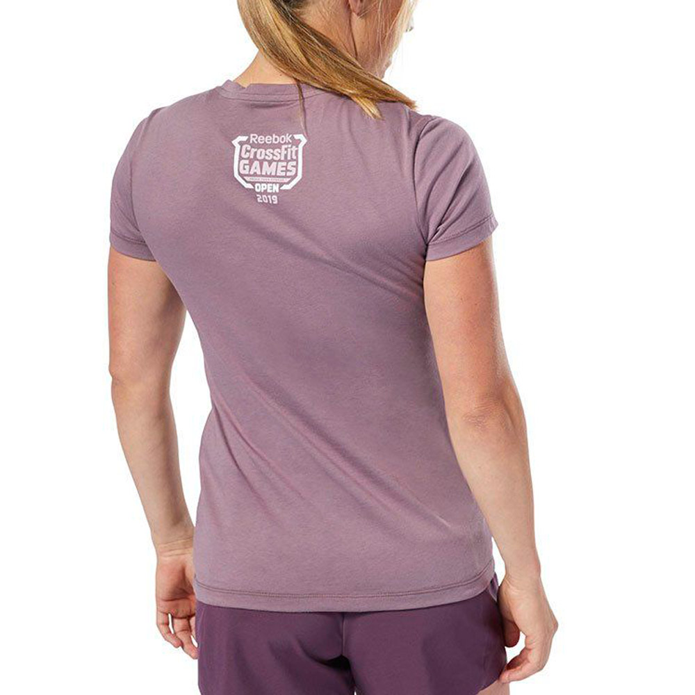 Reebok RC Open Tested Tee XS Violet Femei photo 3