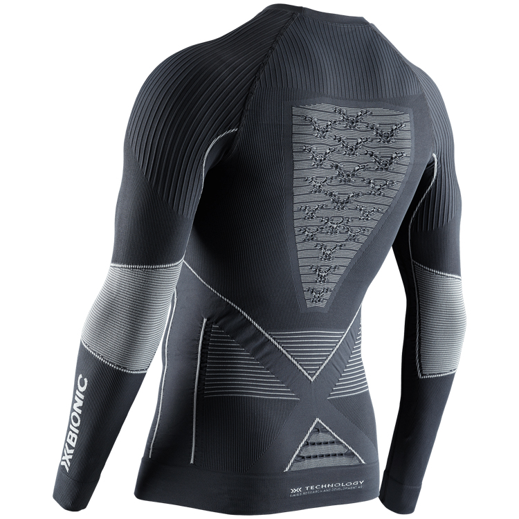 Tricou termica cu maneca lunga X-Bionic ENERGY ACCUMULATOR 4.0 LG SL XL Negru-gri Barbati photo 3