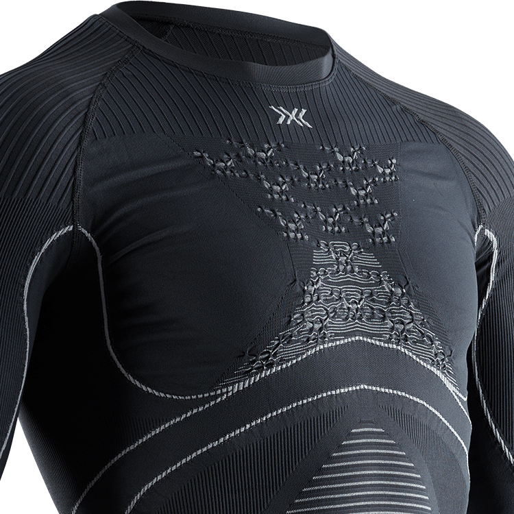Tricou termica cu maneca lunga X-Bionic ENERGY ACCUMULATOR 4.0 LG SL XL Negru-gri Barbati photo 4