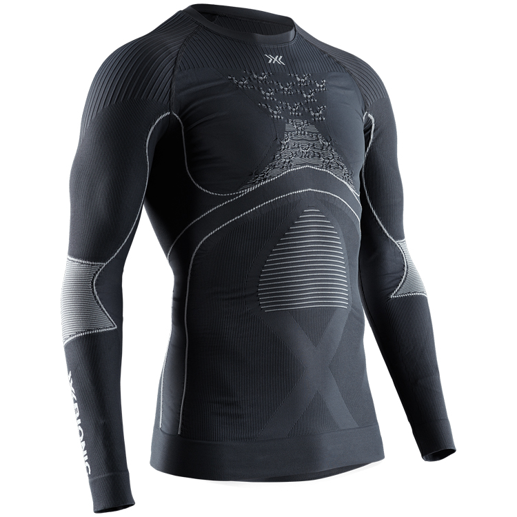 Tricou termica cu maneca lunga X-Bionic ENERGY ACCUMULATOR 4.0 LG SL XL Negru-gri Barbati photo 5