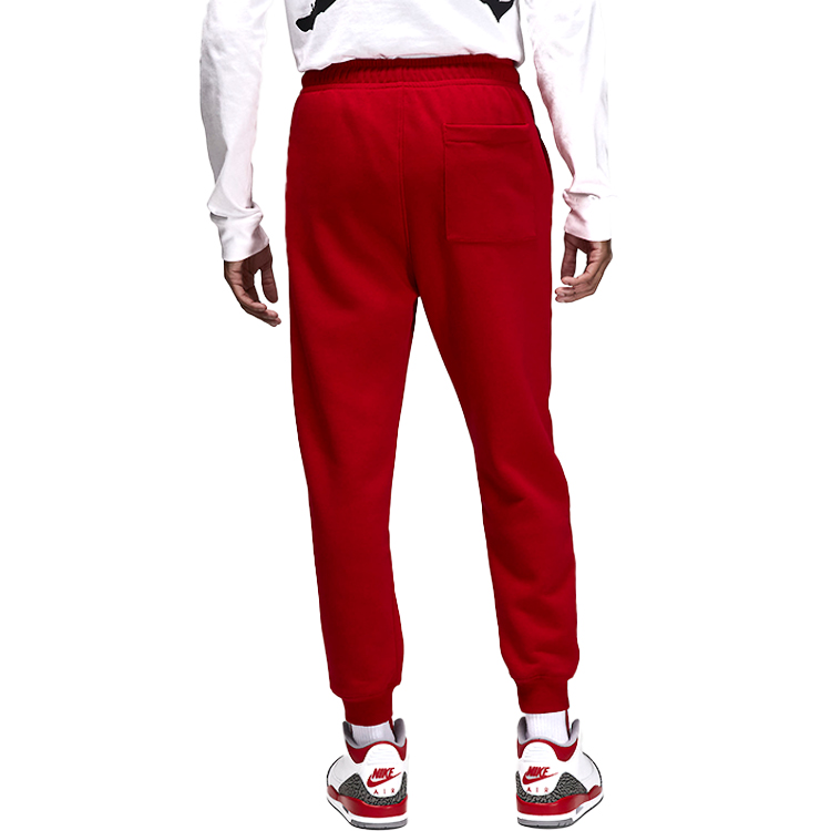 Брюки Nike M J ESS FLC PANT M Красный Мужской photo 4
