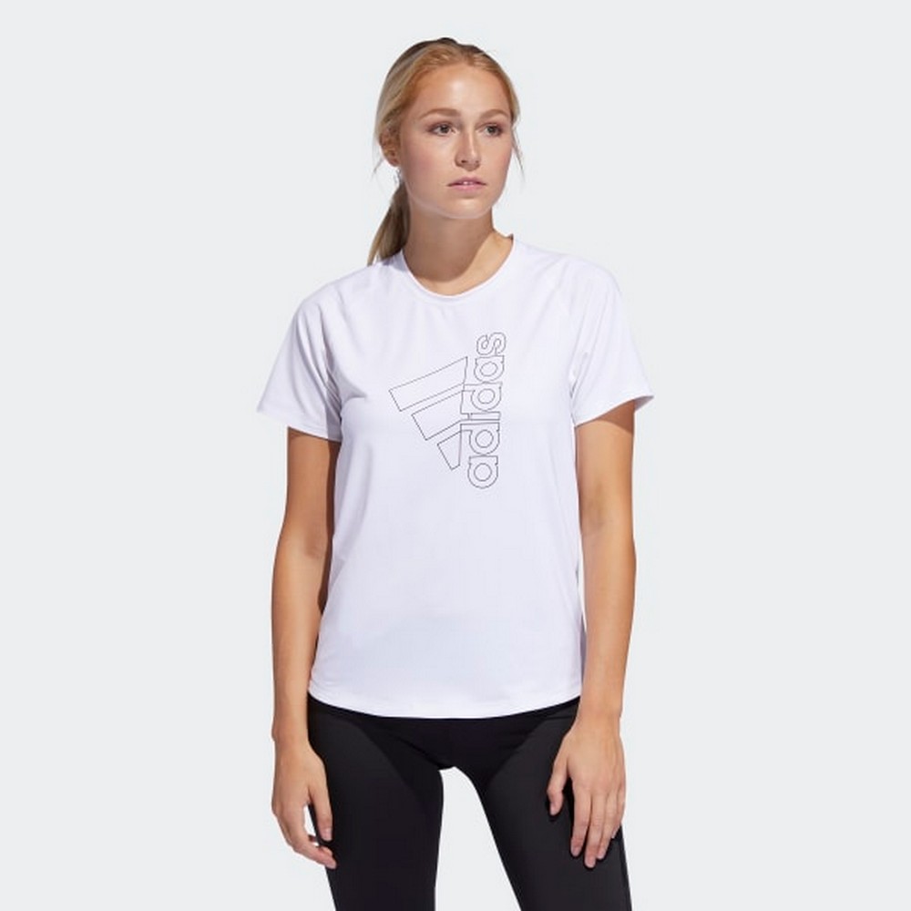 Tricou Adidas W TECH BOS T / Femei / XS / Alb photo 2