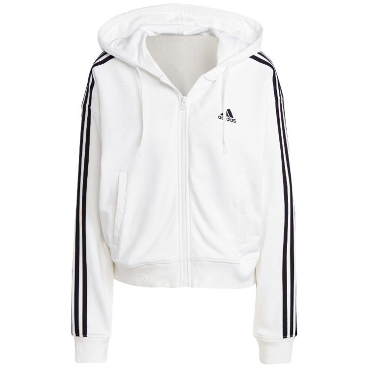 Hanorac Adidas W 3S FT FZ S HD XS Alb Femei photo 1