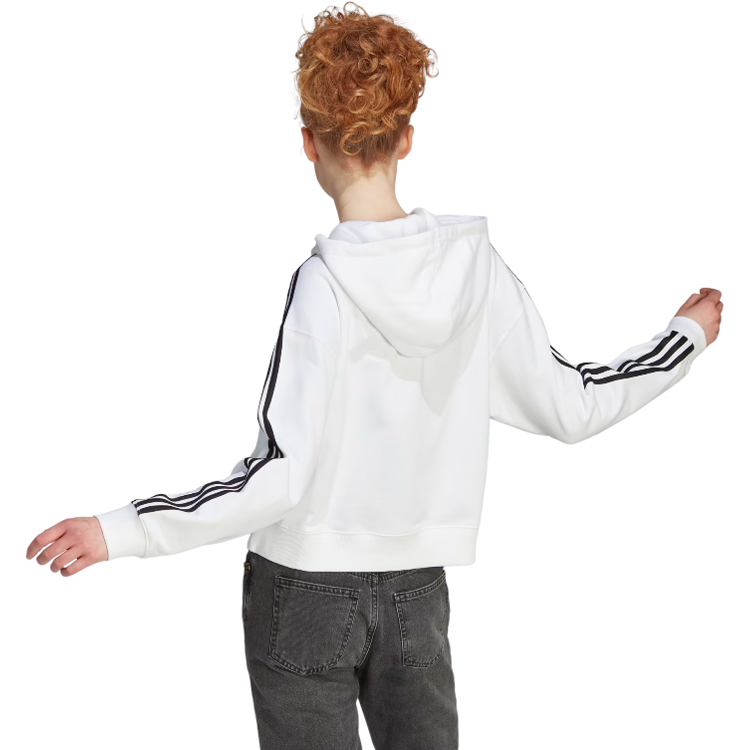 Hanorac Adidas W 3S FT FZ S HD XS Alb Femei photo 5