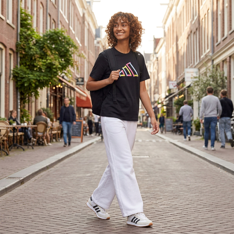 Tricou Adidas W T FILL TEE XXS Negru Femei photo 2