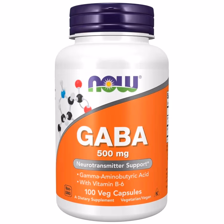 Витамины Now Foods Gaba 500mg 
