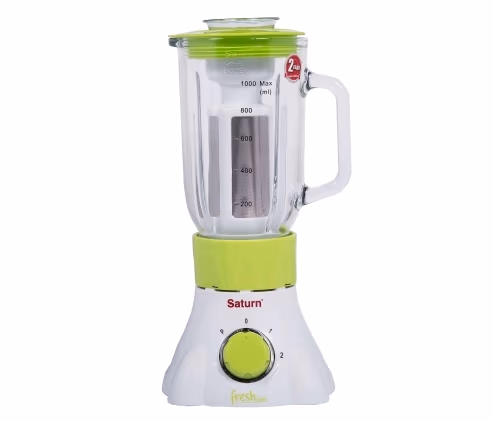 Blender Saturn ST-FP9087, 2 trepte viteza, Verde 