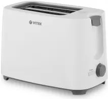 Тостер Vitek VT1587, 2 тоста, 700 Вт, Белый