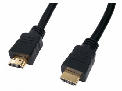 Cable HDMI - 20m - Brackton "Basic" K-HDE-SKB-2000.B, 20 m, High Speed HDMI® Cable with Ethernet, male-male, with gold plated contacts, double shielded, with dust caps photo 1