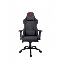 Gaming/Office Chair AROZZI Verona Signature Soft Fabric, Black /Red logo, Soft Fabric, max weight up to 120-130kg / height 165-190cm, Recline 165°, 4D Armrests, Head and Lumber cushions, Metal Frame, Nylon wheelbase, Small casters, W-28.3kg thumbnav 1