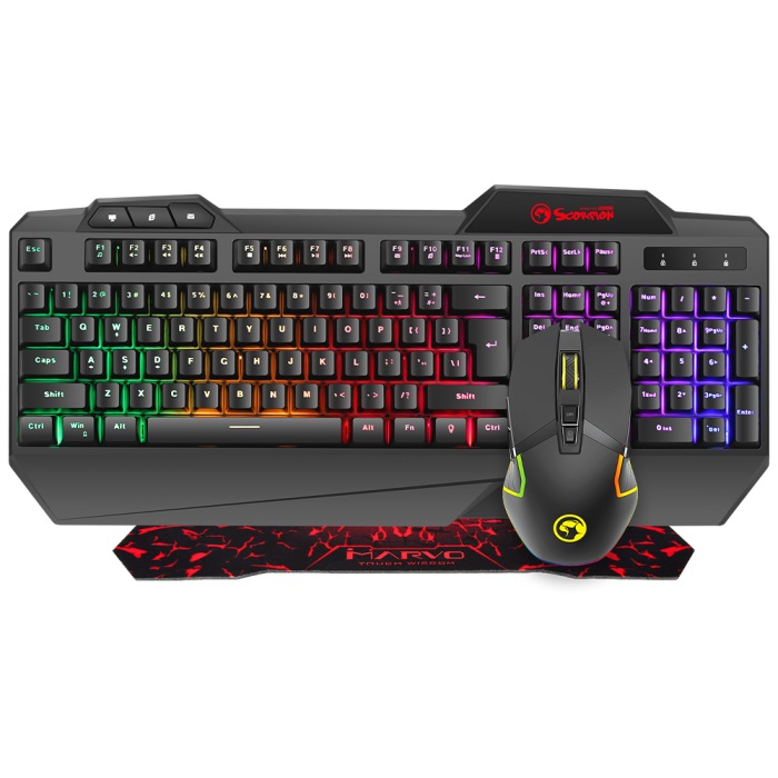 MARVO "CM306" Marvo Combo Keyboard+Mouse+Mouse Pad CM306 Gaming Kit photo 1