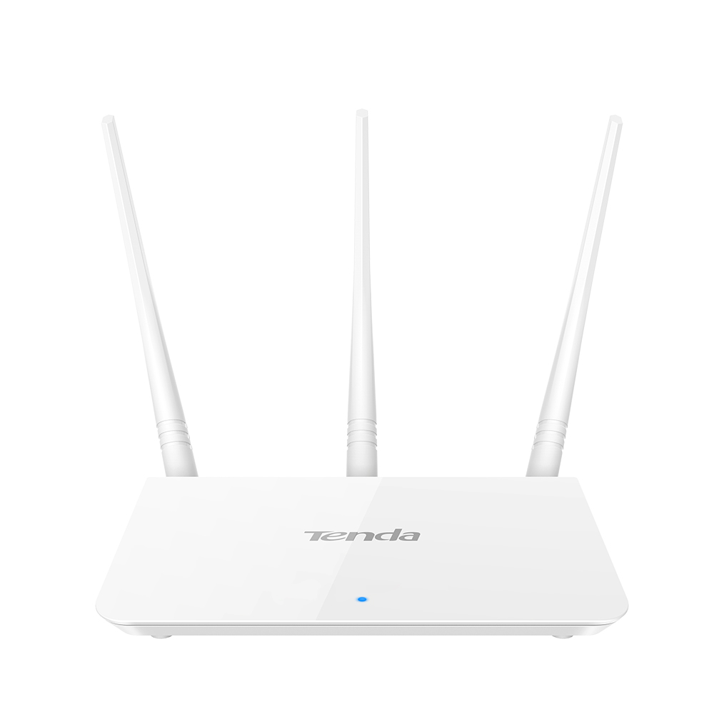TENDA F3 N300 Wireless Router, 300Mbps on 2.4GHz, 802.11n/b/g, 1 WAN + 3 LAN, 3 fixed antennas photo 1