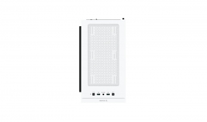 DEEPCOOL "MACUBE 110 WH" Micro-ATX Case, with Side-Window (Tempered Glass Side Panel) Magnetic, without PSU, Tool-less, Pre-installed: Rear 1x120mm DC Fan, 2xUSB3.0, 1xAudio, Adjustable GPU holder, Push-pin SSD holder, White thumbnav 3